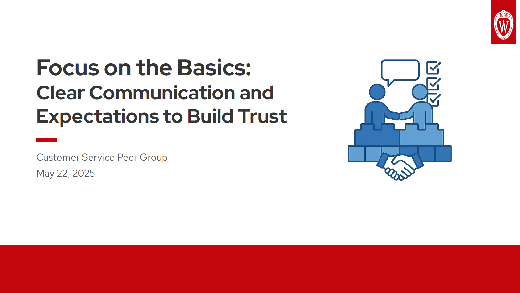 2. UWEBC Presentation Slides: Focus on the Basics: Clear Communication and Expectations to Build Trust thumbnail